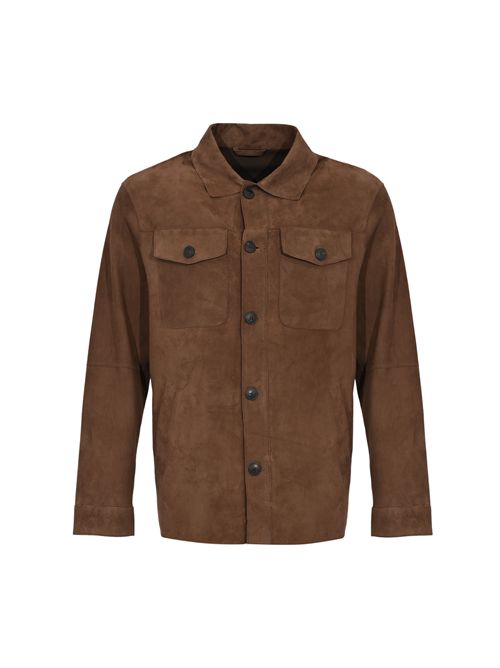 Giacca Mimas in suede LEATHER AUTHORITY | MIMAS126